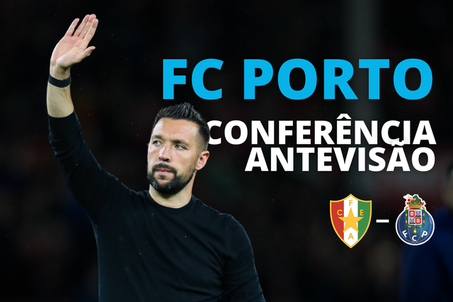 Em direto: treinador do FC Porto em conferência de imprensa