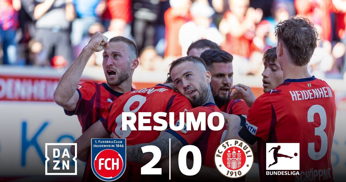 Se perdesse era despromovido, mas Heidenheim mantém-se vivo (resumo)