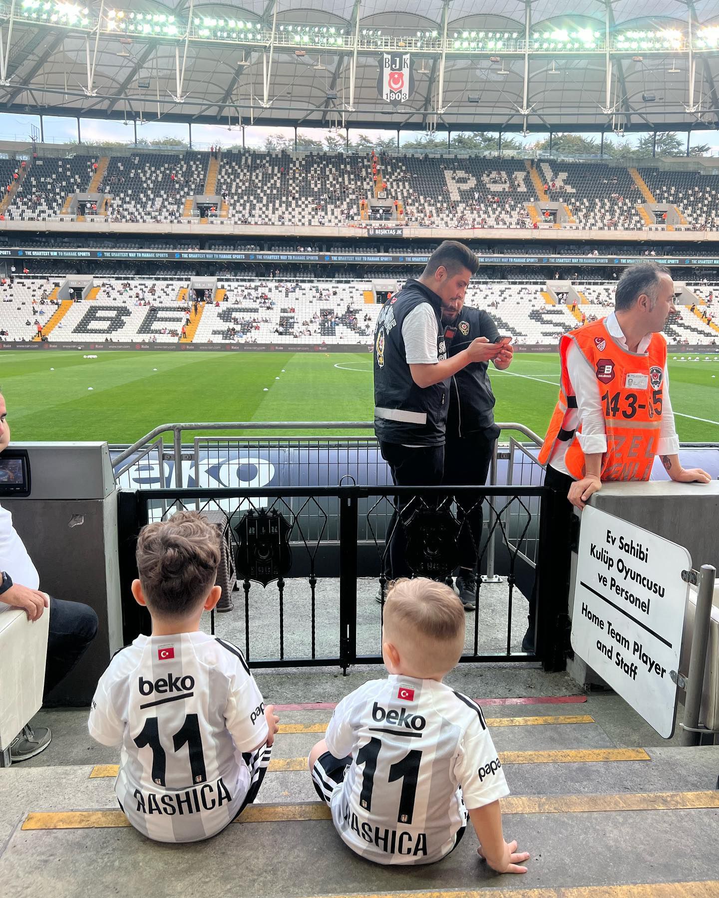 Milot Rashica e Belkiz Kera têm dois filhos (instagram)