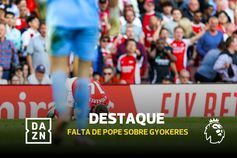 Amarelo ou vermelho? Pope sai da área para travar Gyokeres em falta