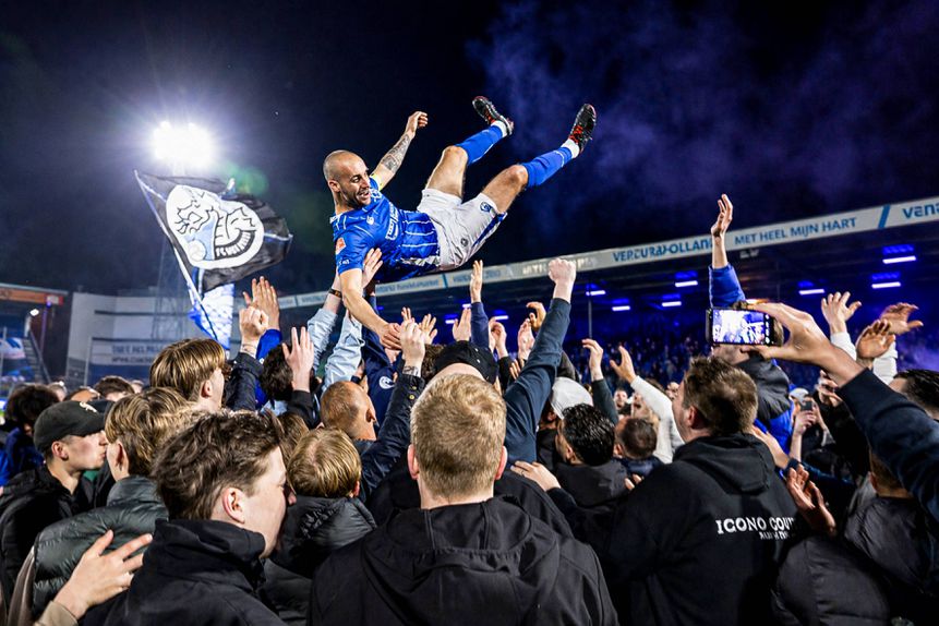 icture shows Farewell to Despedida de Danny Verbeek do Den Bosch