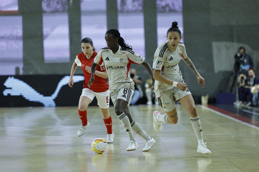 SC Braga deu luta, mas Benfica conseguiu o apuramento. Foto: FPF