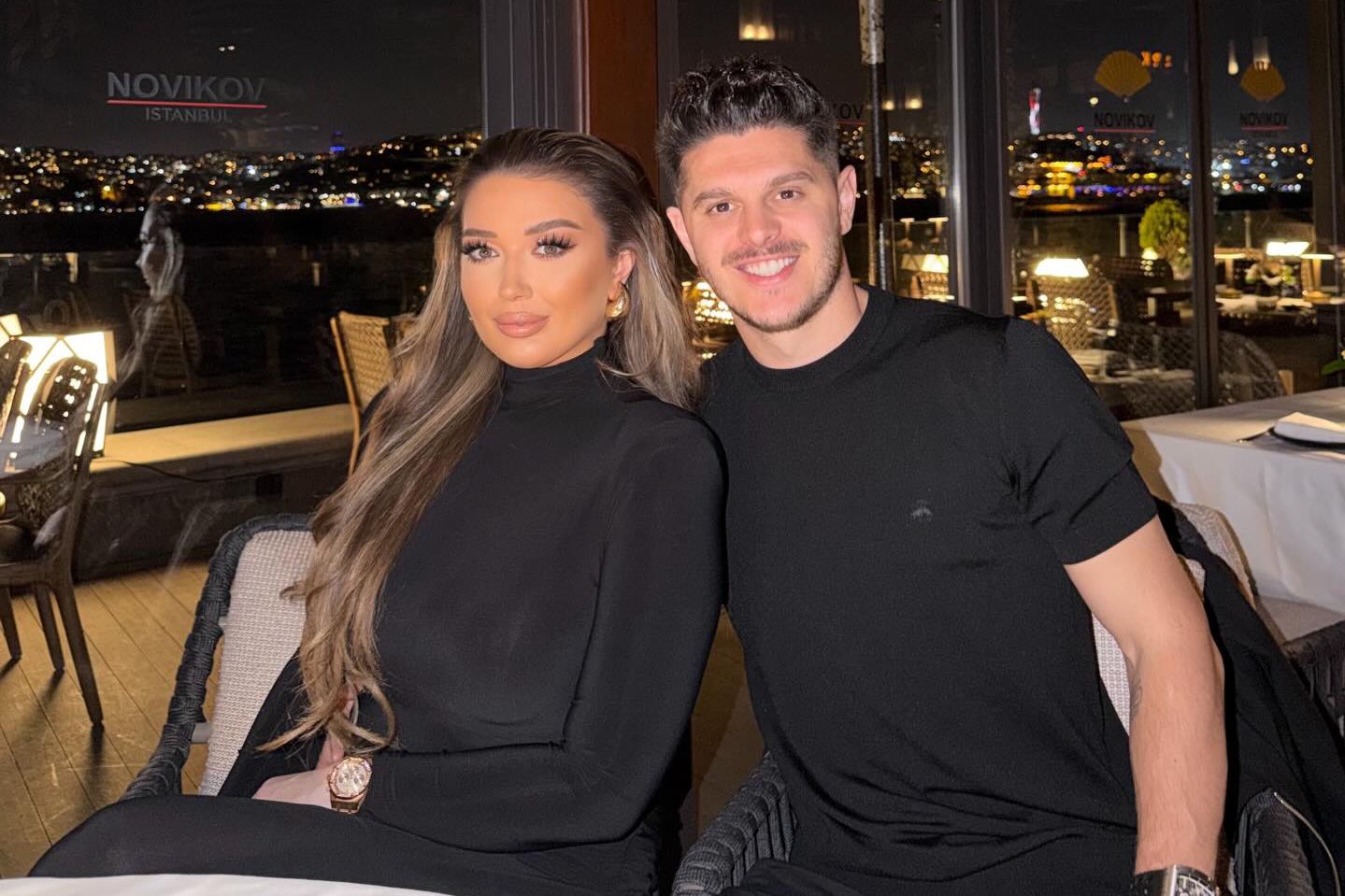 Milot Rashica e Belkiz Kera têm dois filhos (instagram)