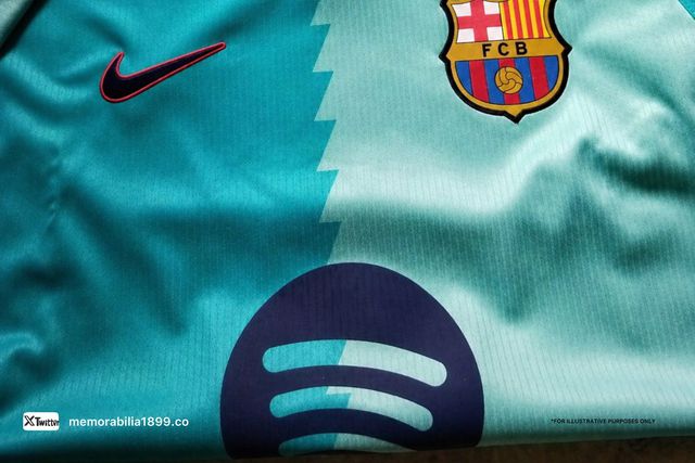 Camisola do Barcelona para 2026/27 - Foto: 
memorabilia1899.co