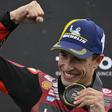 O campeão do Mundo, Marc Márquez, caiu a quatro voltas do fim e ainda conseguiu vencer! IMAGO