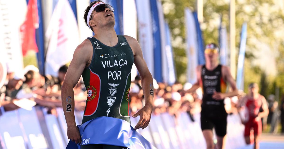 Vasco Vilaça estreia-se a vencer no Mundial de triatlo!