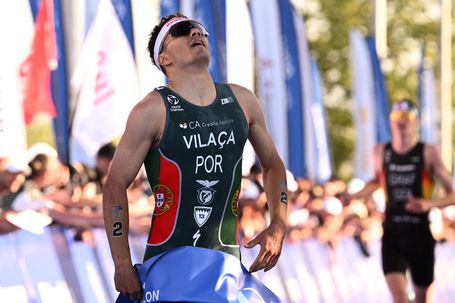 Vasco Vilaça venceu a primeira etapa do Mundial, em Samarcanda. Foto Alexey Filippov/
RIA Novosti