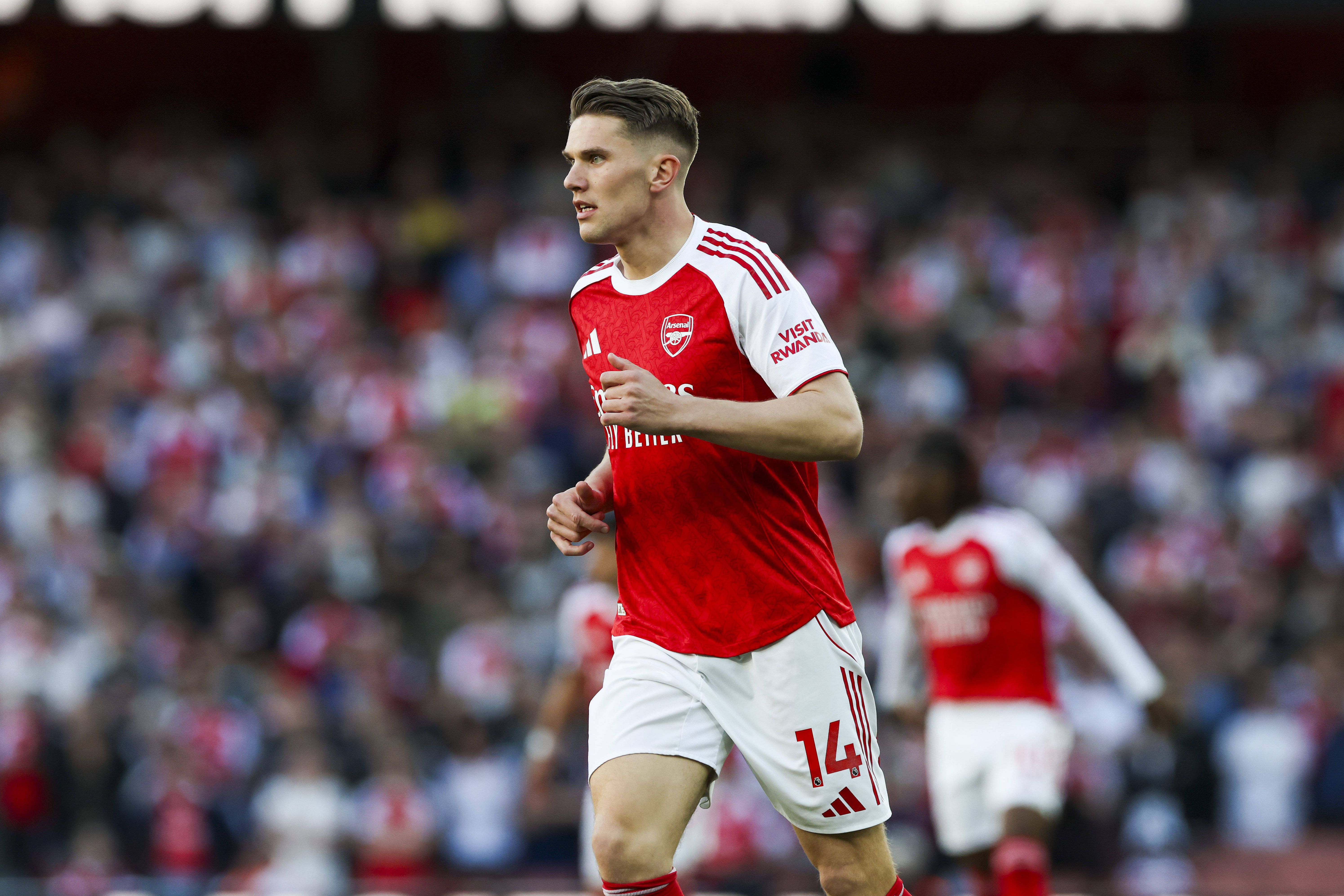 Viktor Gyokeres não foi titular, mas entrou aos 34 minutos