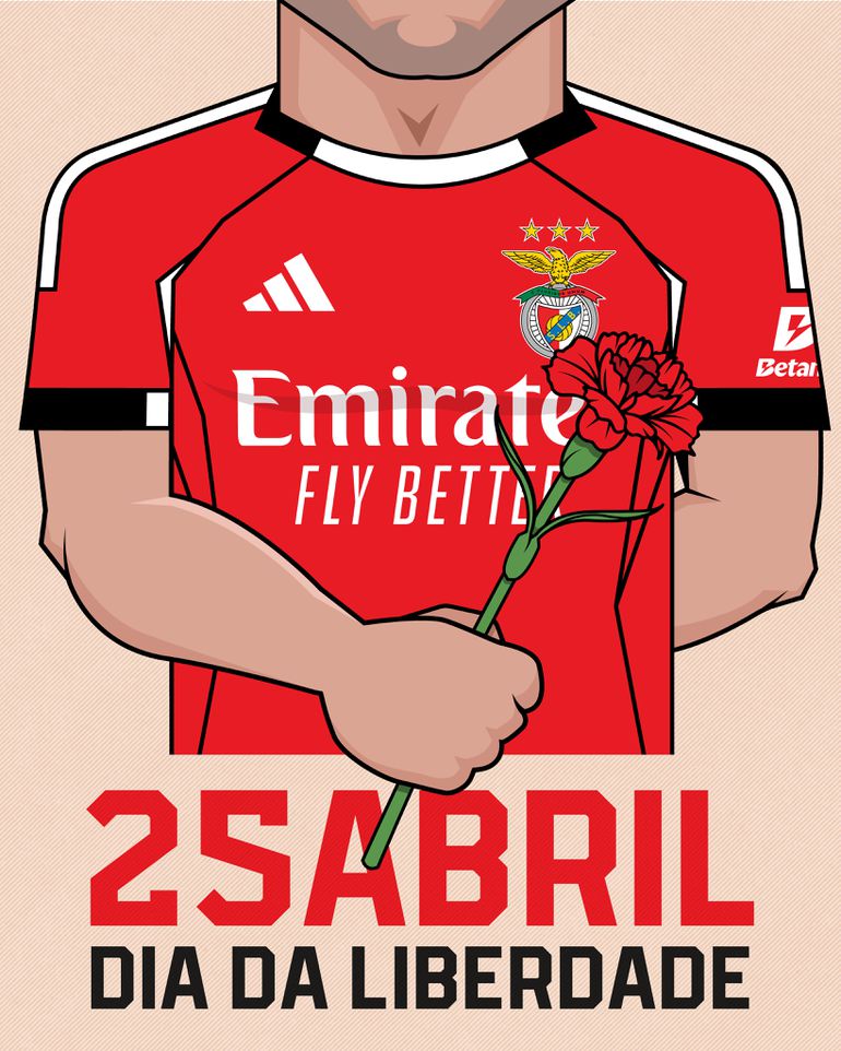 Benfica: «Dia da Liberdade» - Foto: Benfica/X