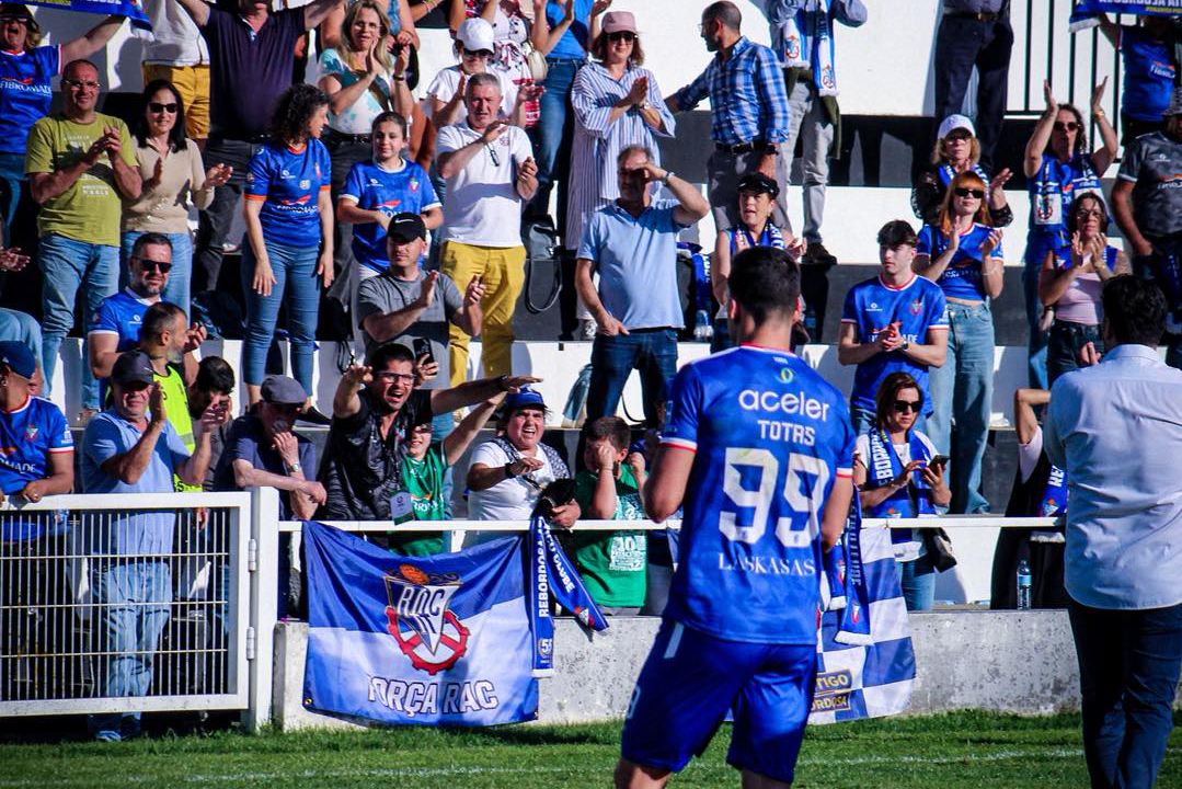 Rebordosa garantiu apuramento para a segunda fase a seis jornadas do fim. Foto Facebook/Rebordosa AC