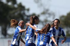 Grande celebração da equipa feminina no Olival