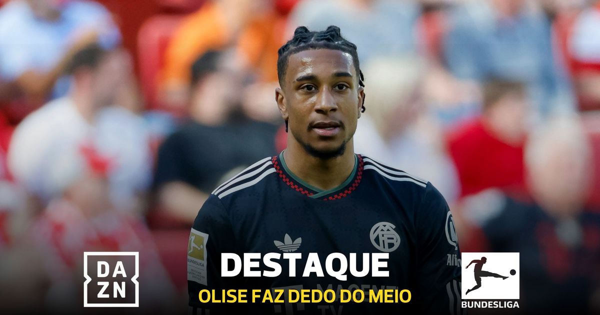 Musiala queria tirar uma fotografia e Olise... mandou um pirete