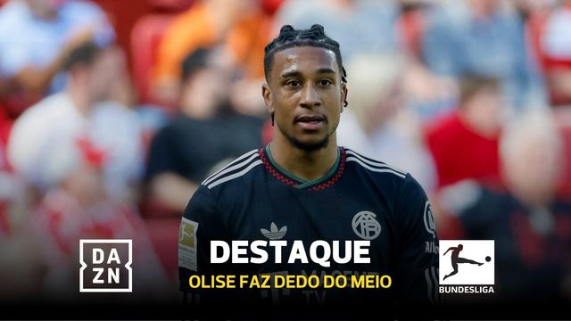 Musiala queria tirar uma fotografia e Olise... mandou um pirete