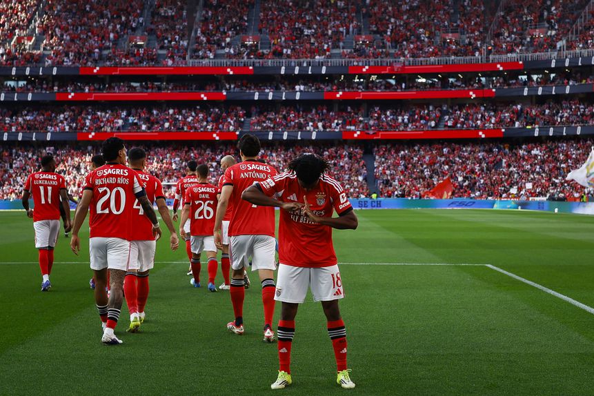 Leandro Barreiro festeja golo Filipe Amorim/LUSA