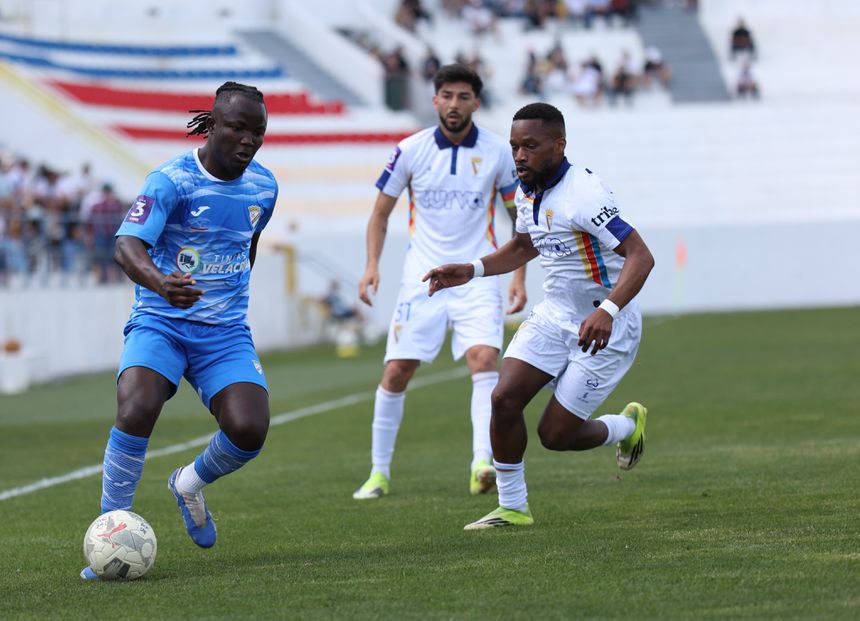 1.º Dezembro venceu na Tapadinha o Atlético e ainda sonhou. Foto FPF