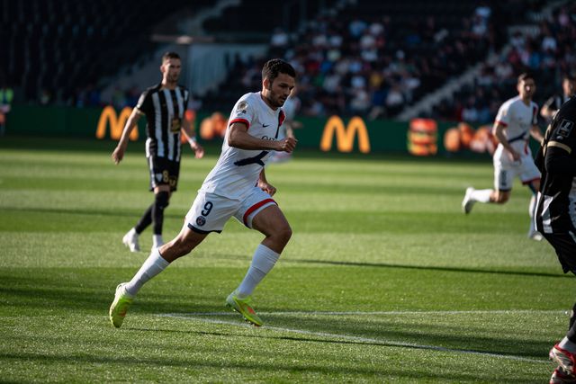 Gonçalo Ramos foi titular no Angers-PSG, mas não completou os 90'