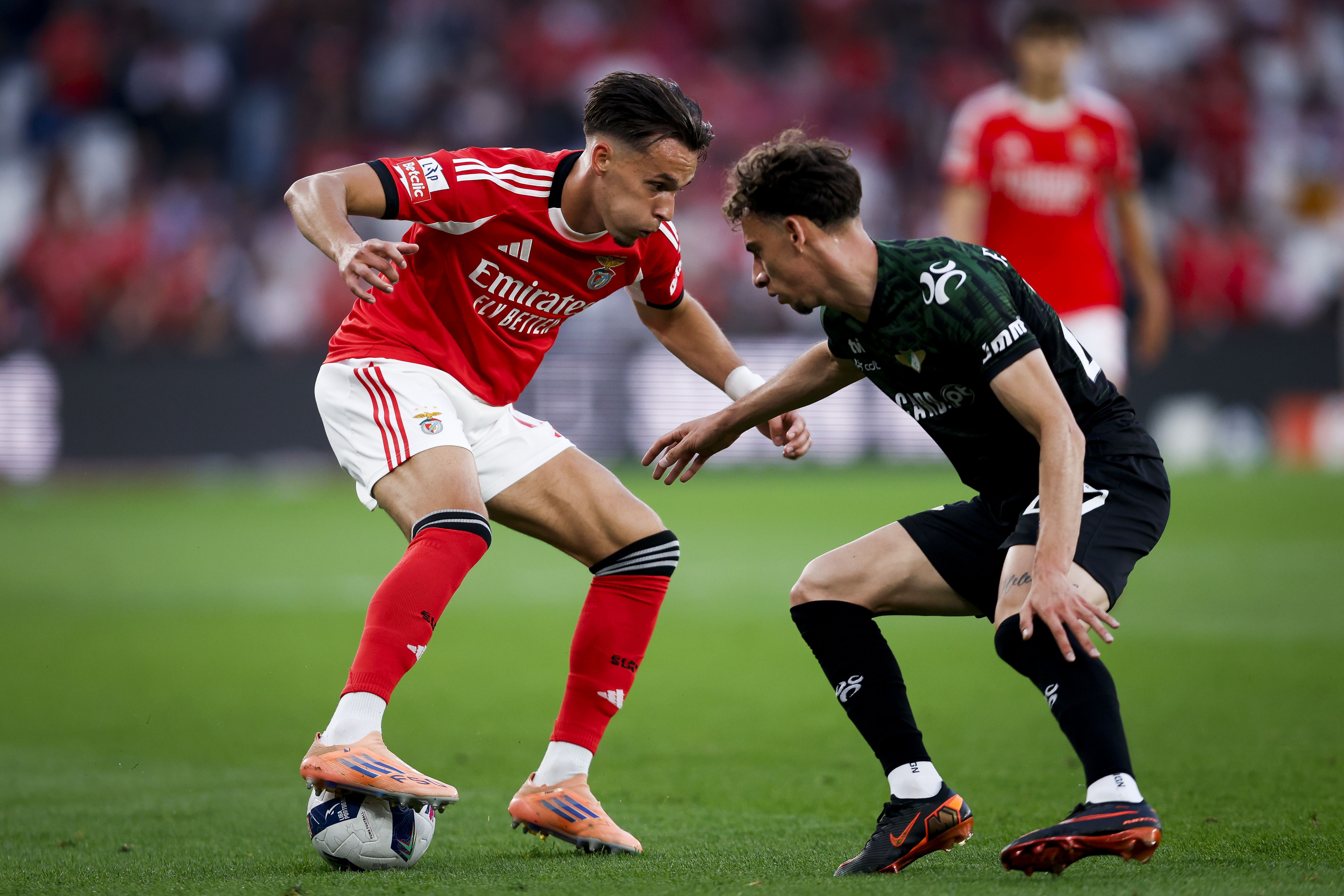 Dedic em ação no jogo frente ao Moreirense  - Foto: Filipe Amorim/LUSA