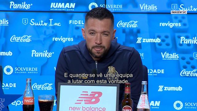 «Quando vemos uma equipa capaz de correr mais 49 vezes do que adversário...»