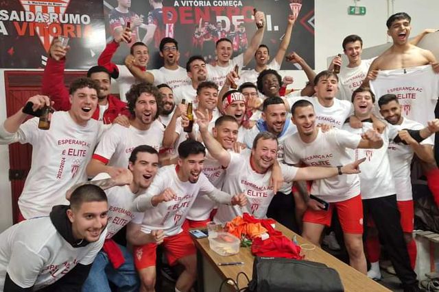 Neste distrital não há «copo e bucha»: jogadores-estudantes levam o Esperança até à Elite