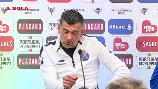Sérgio Conceição reage às declarações de Frederico Varandas
