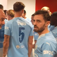 VÍDEO: Guardiola dá reprimenda a Bernardo Silva ao intervalo