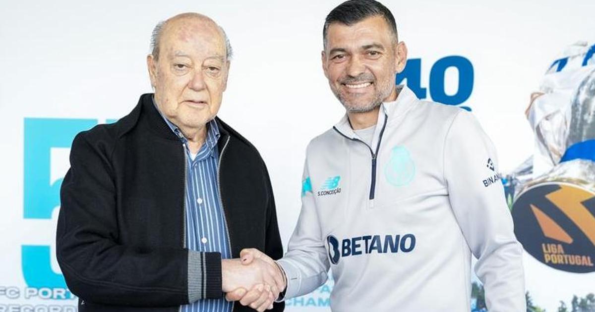 Sérgio Conceição e a «gratidão» por trás da renovação com o 