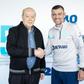 Pinto da Costa e Sérgio Conceição num aperto de mão