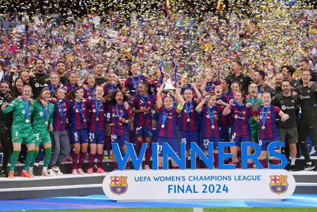 Barcelona volta a vencer a Liga dos Campeões