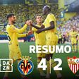 Villarreal atropela Sevilha e fecha a temporada em grande