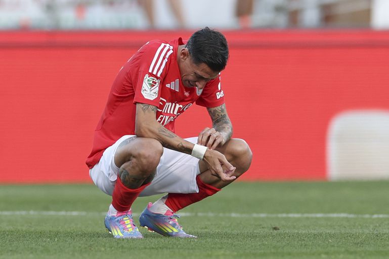 Benfica: Di María em lágrimas após a derrota na final da Taça (vídeo)