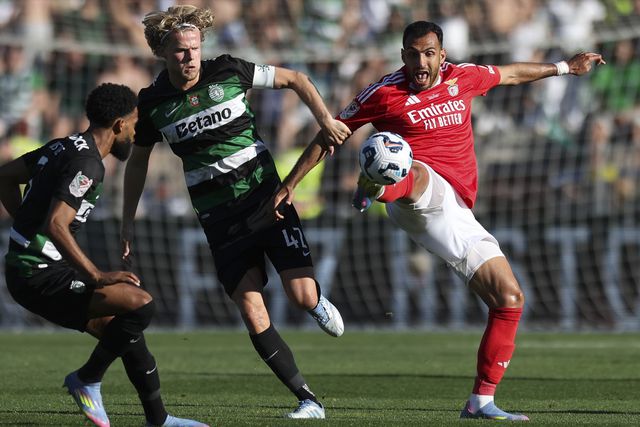 Hjulmand feliz pela conquista da Taça de Portugal (Foto: Miguel A. Lopes/LUSA)