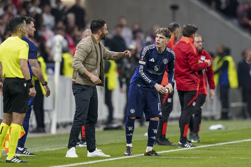 Ruben Amorim terá dito a Garnacho que não conta com ele na próxima época