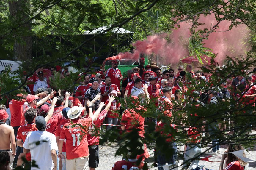 Final da Taça de Portugal entre Benfica e Sporting (foto: A BOLA)