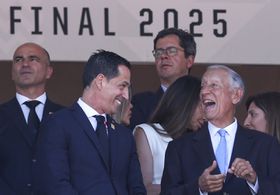 «Assisti a nove finais e esta foi a mais emocionante», diz o Presidente da República