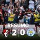 Bournemouth triunfa no adeus do Leicester à Premier League (resumo)