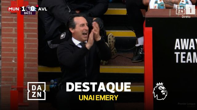 Emery aplaude penálti para o Manchester United