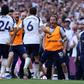 Enorme festa do Tottenham depois do golo de Palhinha