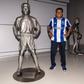 Teófilo Cubillas de visista ao museu