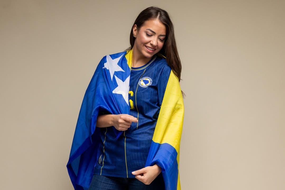 Bósnia apresentou pele para o Mundial 2026