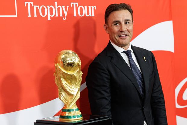 Fabio Cannavaro, ex-futebolista italiano e selecionador do Uzbequistão