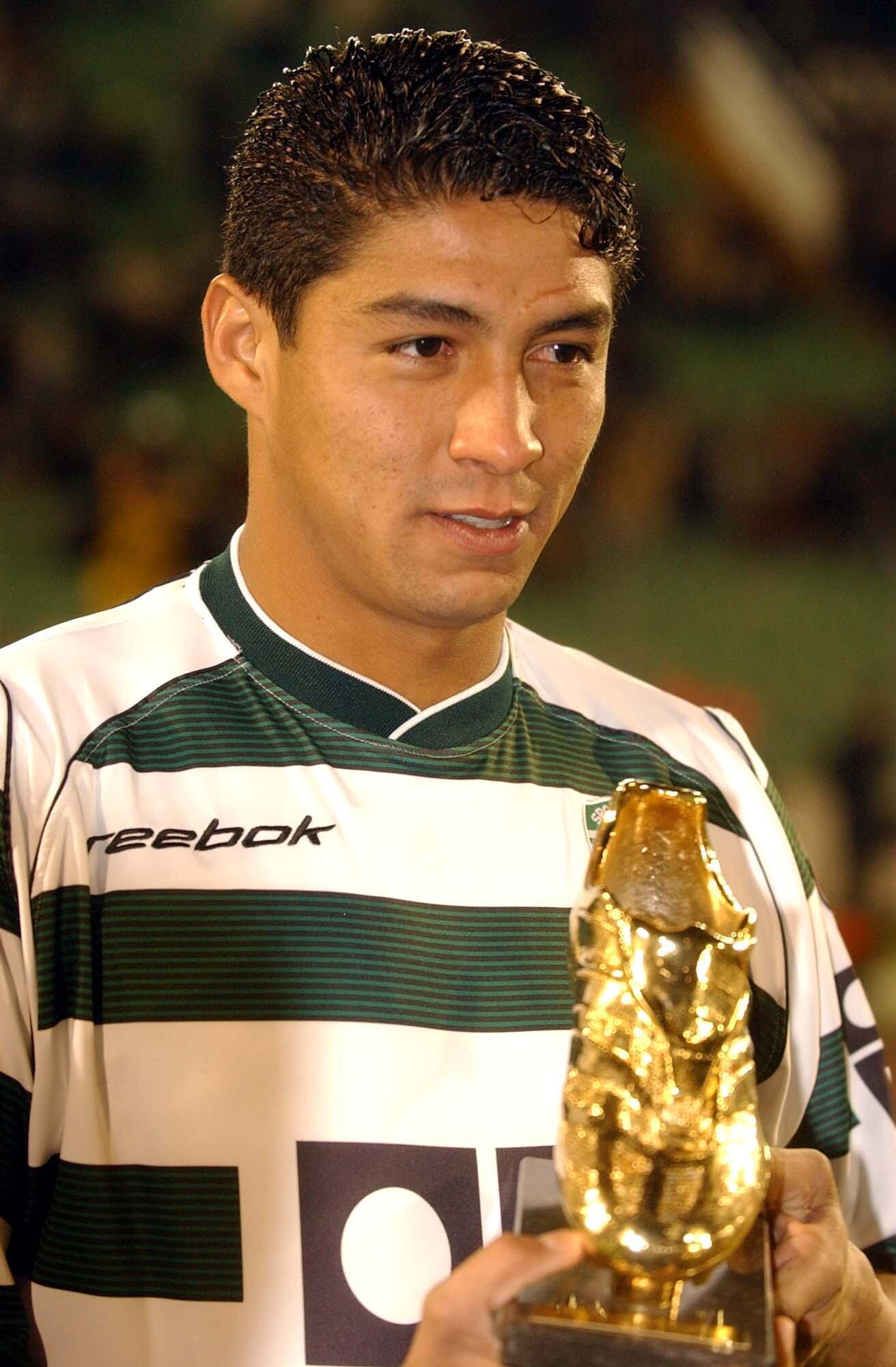 Mário Jardel é o único brasileiro da lista e ganhou duas Botas de Ouro Europeias ao serviço de clubes portugueses: em 1998/99 marcou 36 golos pelo FC Porto na Liga e, em 2001/2002, apontou 42 pelo Sporting - Foto: A BOLA