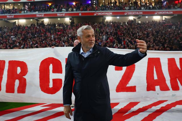 Bruno Génésio, ex-treinador do Lille nas últimas duas temporadas
