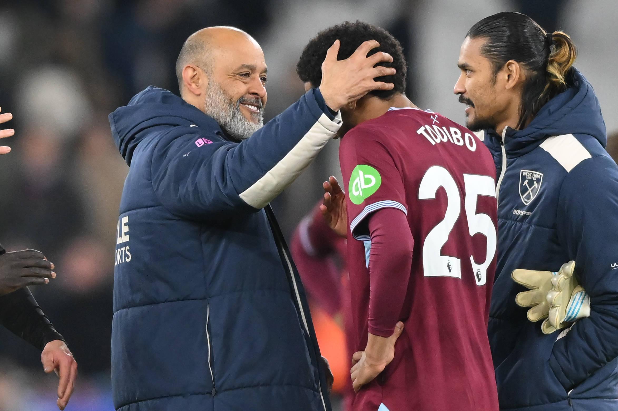Todibo é jogador de Nuno Espírito Santo no West Ham