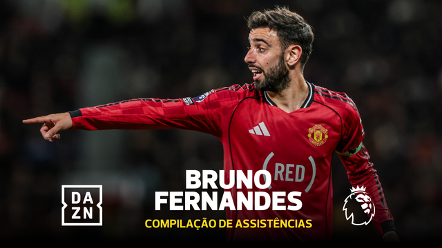 As 21 assistências de Bruno Fernandes em época recorde