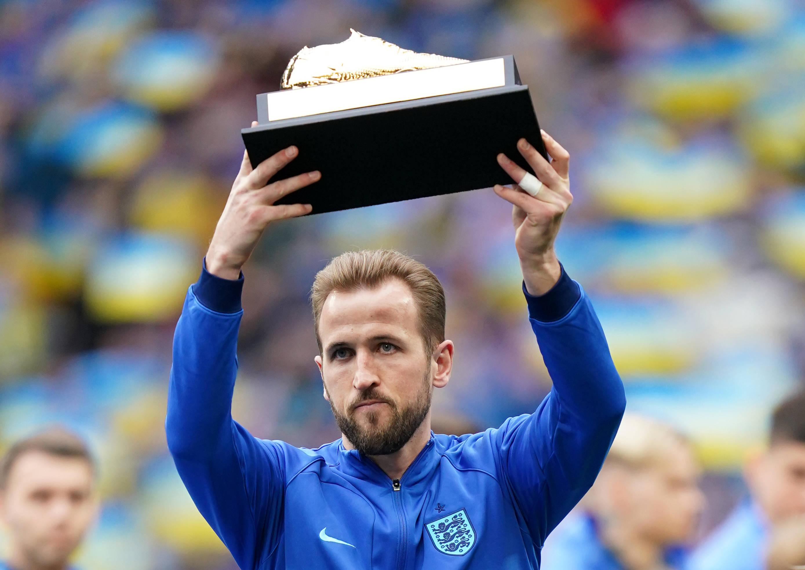 Harry Kane, o vencedor desta época, também o foi em 2023/24. Em ambas as temporadas marcou 36 golos pelo Bayern na Bundesliga - Foto: IMAGO