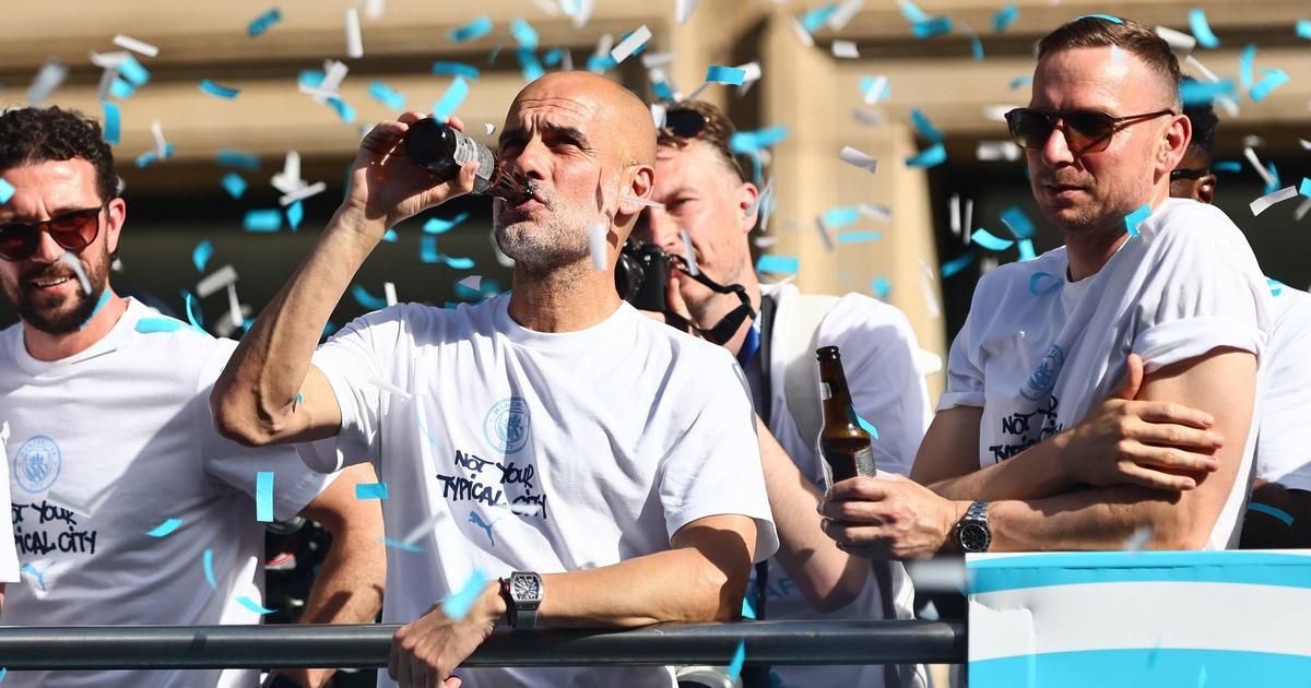 Manchester City presta tributo a Guardiola numa despedida memorável (fotos)
