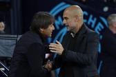 Antonio Conte e Pep Guardiola defrontaram-se esta época na Champions