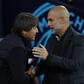 Antonio Conte e Pep Guardiola defrontaram-se esta época na Champions