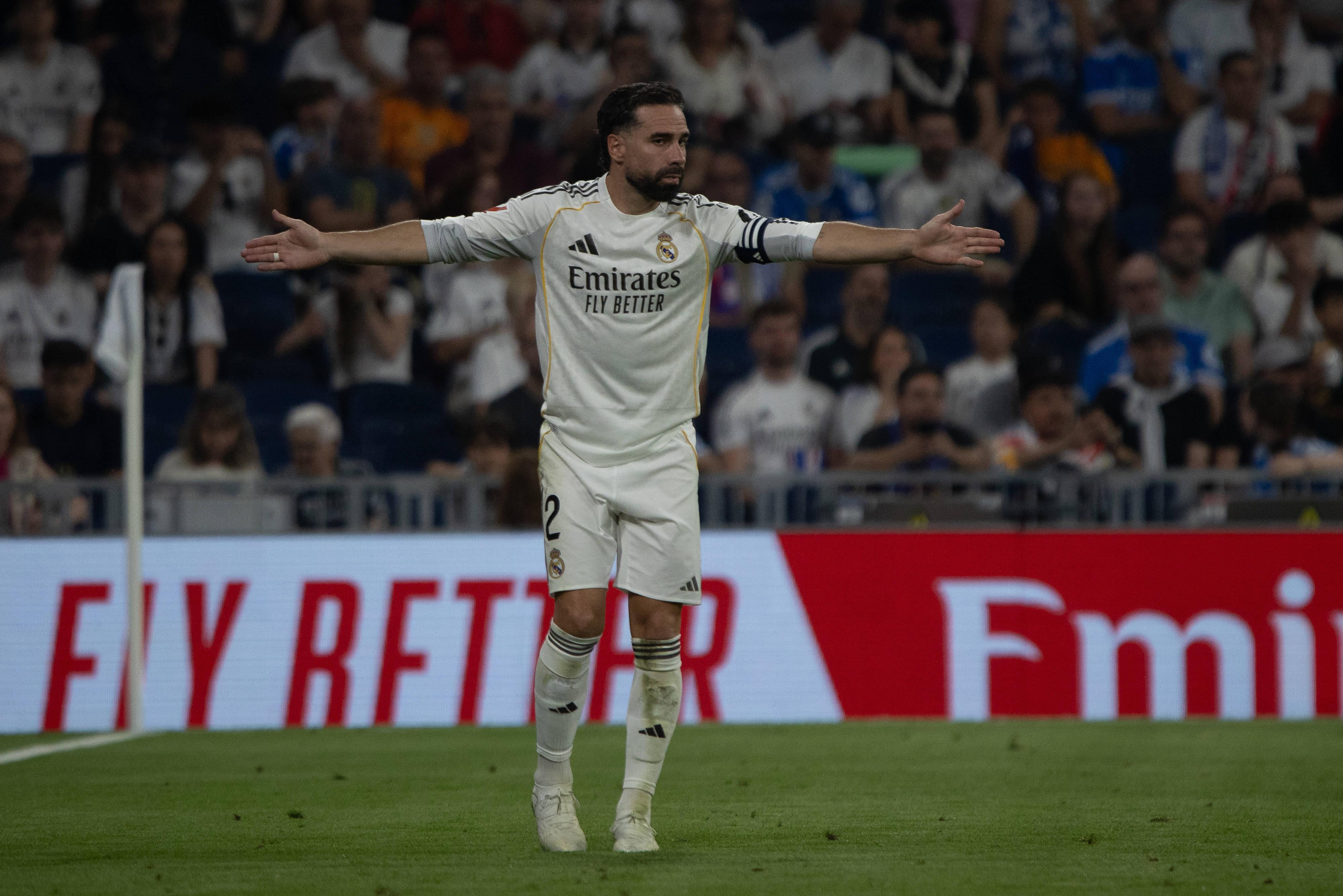 Carvajal, Real Madrid - 52 internacionalizações e um golo