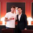 Diogo Travassos com António Salvador - Foto: SC Braga